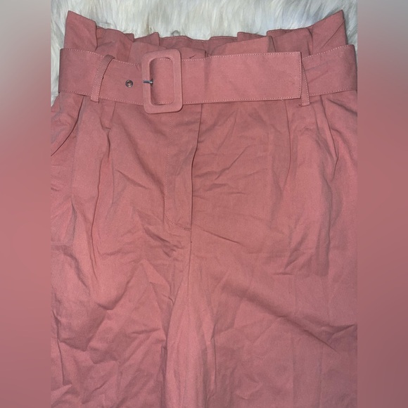 NWOT ZARA HIGH WAIST TROUSERS CULOTTES WITH BELT - Picture 11 of 16